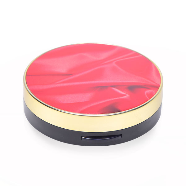 2020 Good Quality Heart Shape Box - Gold Loose Powder Case – Washine