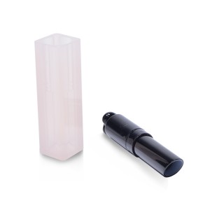 Square lipstick tube