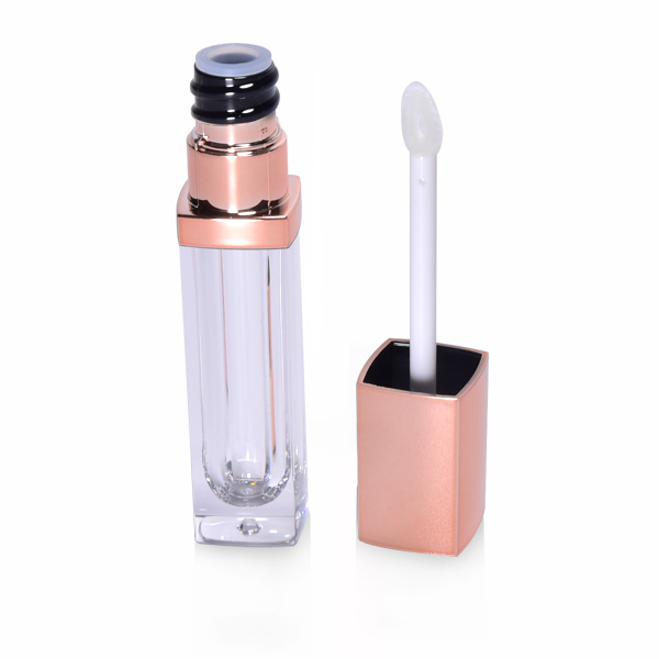 Square Silver Lip Gloss Bottle - Plastic Lip Gloss Bottle – Washine