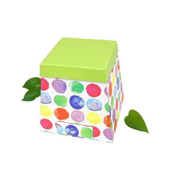 Gift Box With Ribbon - Trapezoidal shape drawer rigid gift box – Washine
